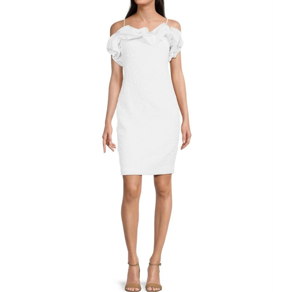 Badgley MischkaBelle by Badgley Mischka Maria Taffeta Embossed Jacquard Off the